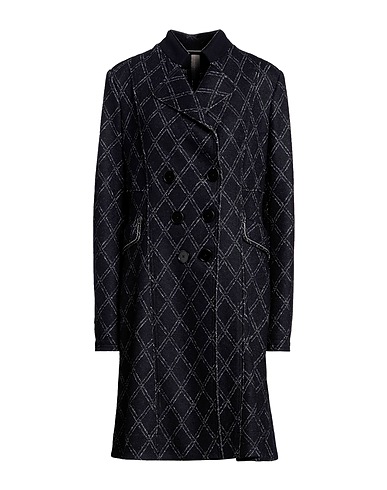 HIGH コート ミッドナイトブルー バージンウール 65% / レーヨン 32% / ナイロン 3% / ウール