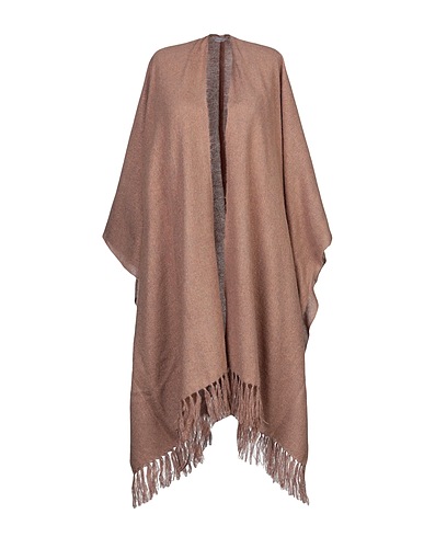 BRUNELLO CUCINELLI Cape Khaki 46% Alpaca wool, 28% Polyamide, 18% Mohair wool, 8% Polyester