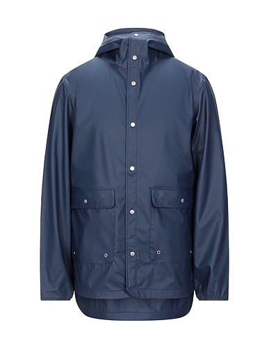 HERSCHEL SUPPLY CO. Jacket Midnight blue 100% Polyurethane