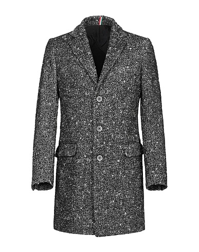 MR MASSIMO REBECCHI Coat Black 100% Polyester