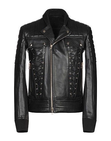 ZOOM BALMAIN - Leather jacket