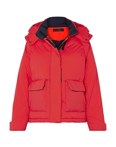 RAG & BONE Shell  jacket Red 85% Nylon, 15% Polyurethane, Duck down