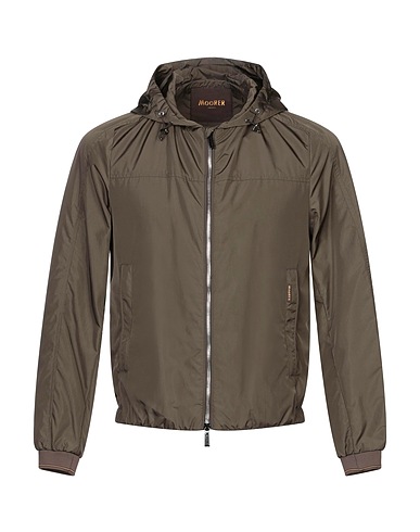 MOORER Jacket Military green 100% Polyamide