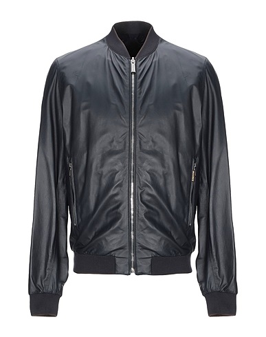 MOORER Bomber Midnight blue 100% Leather