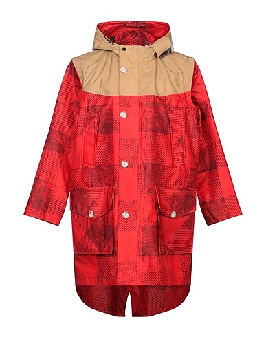 WOOLRICH Coat Red 100% Polyester, Cotton