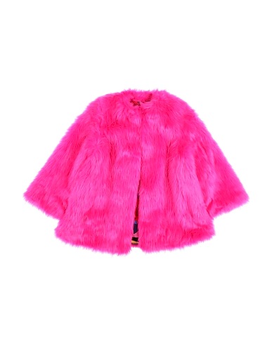 MSGM Teddy Coat Fucsia 100% Poliestere