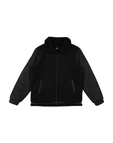 MARCELO BURLON Jacket Black 95% Polyester, 5% Elastane