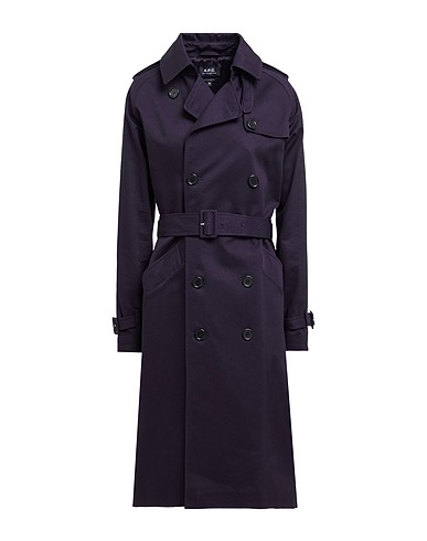 A.P.C. Cabanjacke & Zweireiher Marineblau 100% Baumwolle