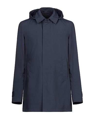 HERNO Lange Jacke Nachtblau 100% Polyester
