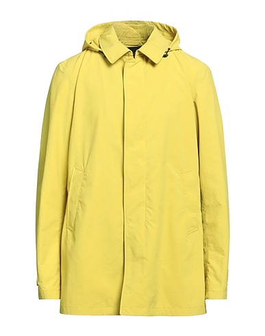 HERNO Full-length jacket Pastel yellow 100% Polyester