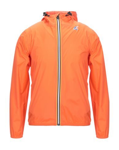 orange k way jacket