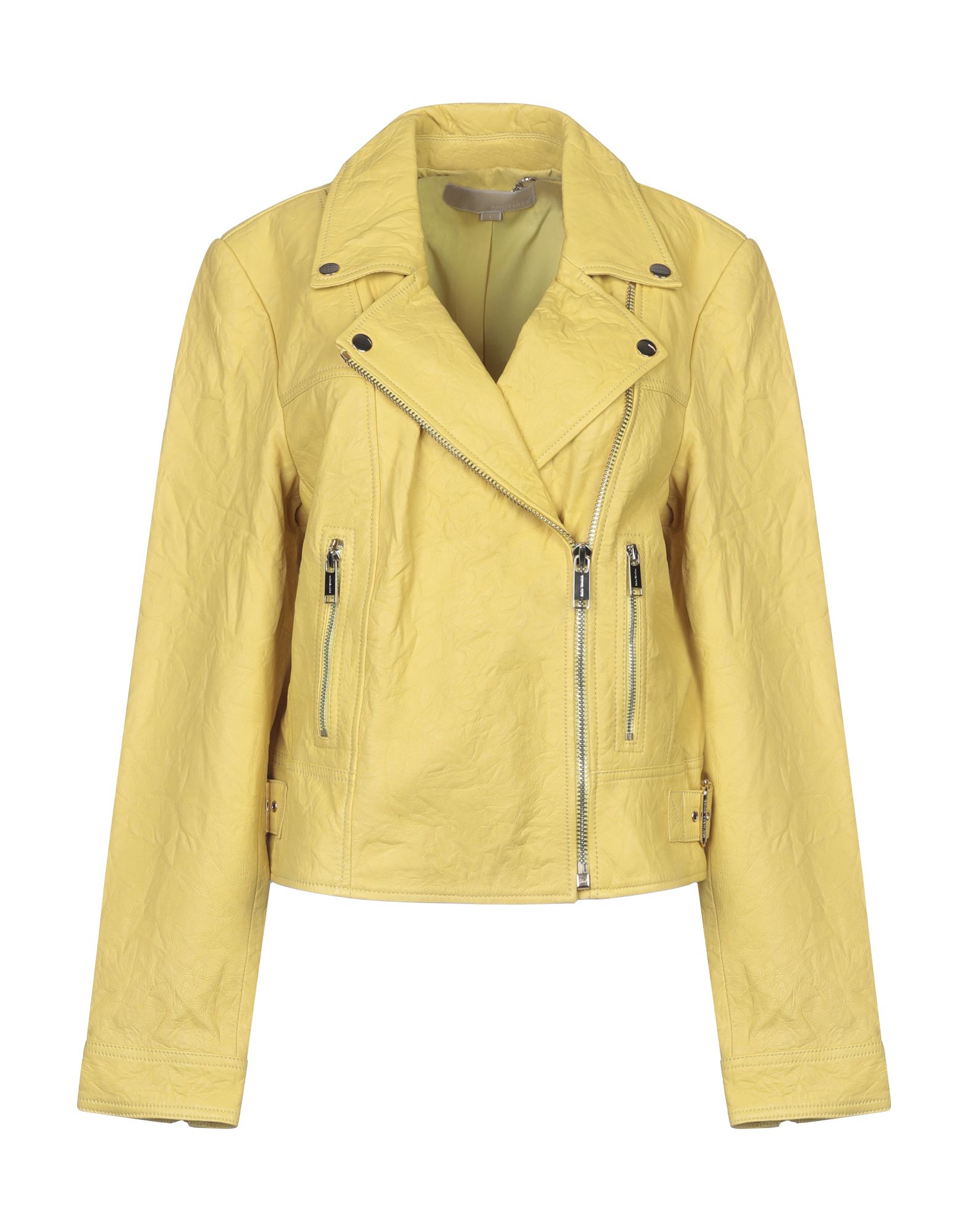 michael kors coats yellow