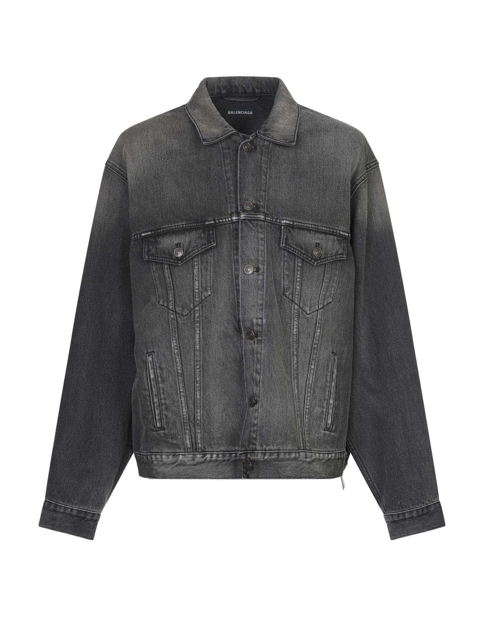 balenciaga jean jacket mens