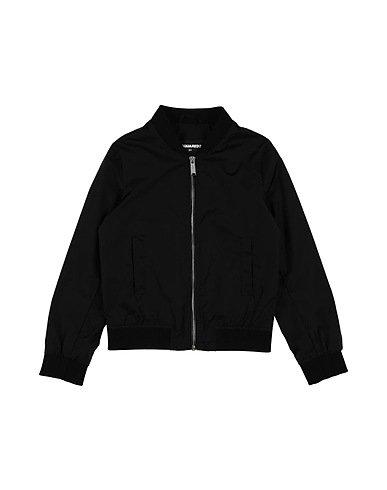 DSQUARED2 Jacket Black 100% Nylon, Rayon, Elastane