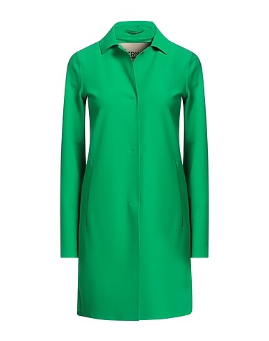 HERNO Full-length jacket Green 72% Polyamide, 28% Elastane