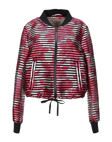 HERNO Jacket Fuchsia 83% Polyester, 17% Polyamide, Elastane, Cotton, Acetate