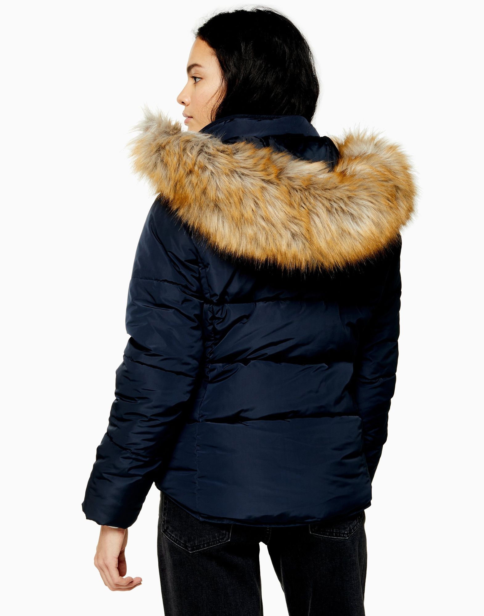 topshop bubble coat