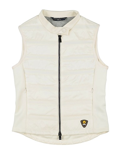 CIESSE PIUMINI Shell jacket Ivory 100% Nylon, Polyester, Elastane