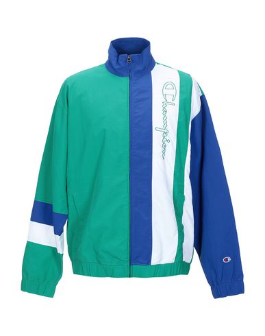 champion jacket green
