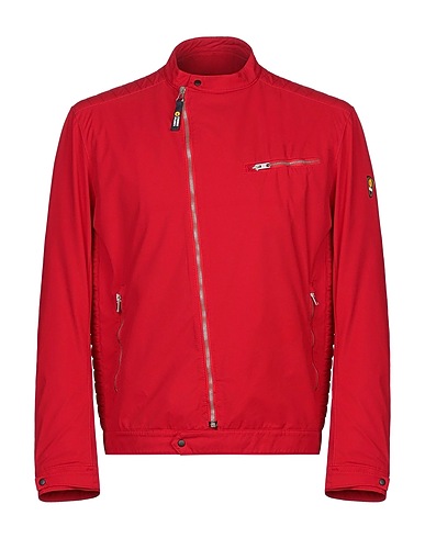 CIESSE PIUMINI Biker jacket Red 100% Polyester