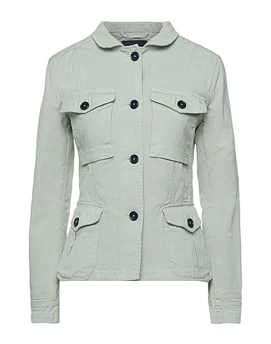 FAY Giubbotto Verde chiaro 99% Cotone, 1% Elastan