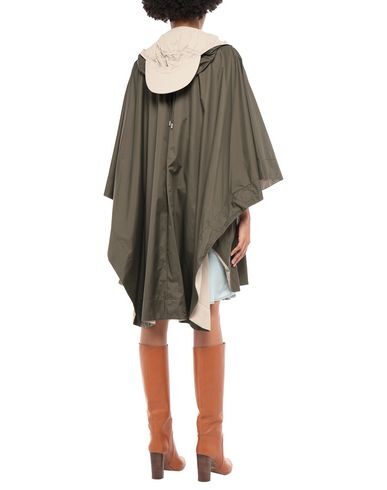 Alberta Ferretti Woman Cape Military Green Size 4 Polyamide In Military Green