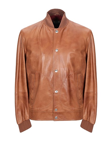 ZOOM BRUNELLO CUCINELLI - Leather jacket