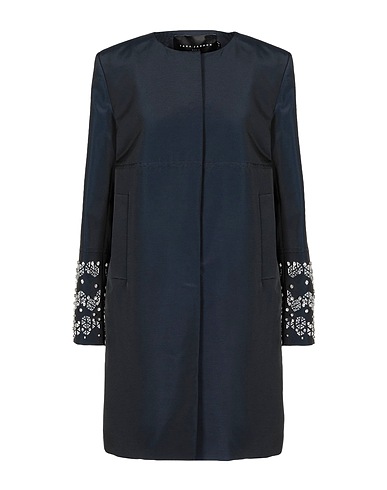 TARA JARMON COATS & JACKETS Midnight blue 63% Polyester, 37% Cotton