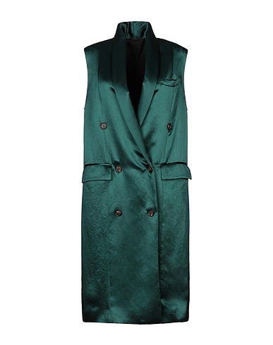 BRUNELLO CUCINELLI Double breasted pea coat Green 100% Acetate