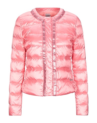 LIU •JO Shell  jacket Pink 55% Polyester, 45% Polyamide