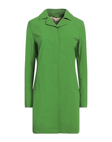 HERNO Full-length jacket Green 100% Cotton, Polyurethane