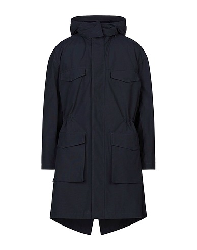 LAB. PAL ZILERI Lange Jacke Nachtblau 66% Baumwolle, 34% Polyamid