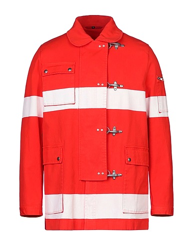 FAY Jacke Orange 99% Baumwolle, 1% Elastan