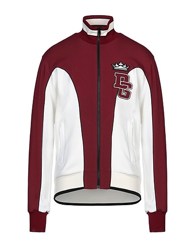 DOLCE&GABBANA Jacket Burgundy 97% Viscose, 3% Elastane, Polyester, Silk