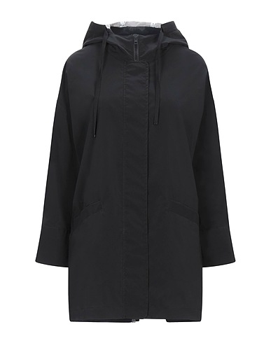 HERNO Jacket Black 100% Cotton, Polyurethane, Acetate