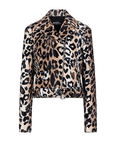 JEREMY SCOTT Teddy Coat Sand 48% Cotton, 37% Viscose, 15% Modal