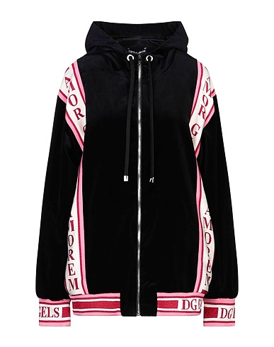 DOLCE&GABBANA Jacket Black 100% Cotton, Silk, Viscose, Polyester, Elastane