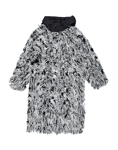 DIESEL Teddy Coat Bianco 53% Modacrilico, 47% Acrilico, Poliestere
