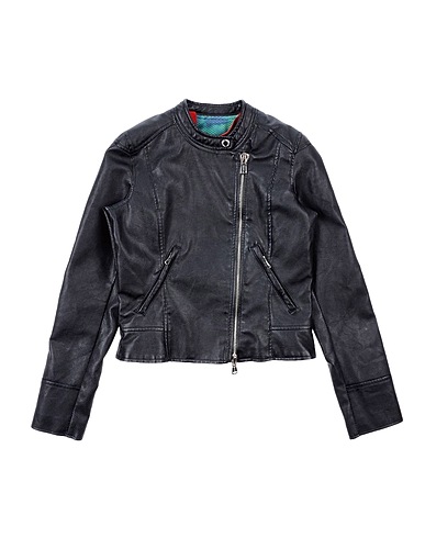 FREEDOMDAY Biker jacket Black 100% Polyurethane