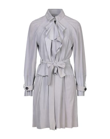 Emporio Armani Full-length Jacket In Light Grey