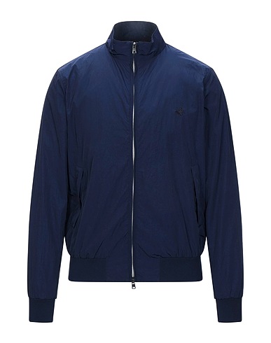 BROOKSFIELD Bomber Midnight blue 100% Polyamide, Cotton, Polyester, Viscose, Elastane