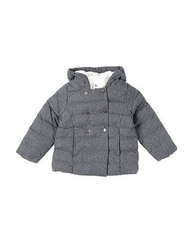 PETIT BATEAU Steppjacke Braungrau 66% Polyamid, 34% Polyester
