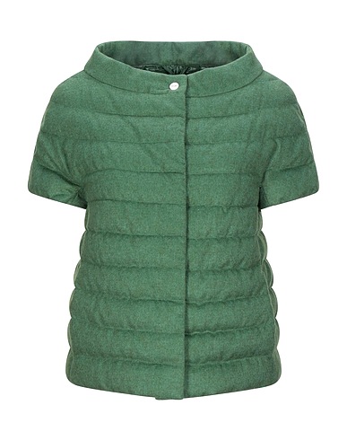 HERNO Shell  jacket Green 51% Silk, 49% Cashmere