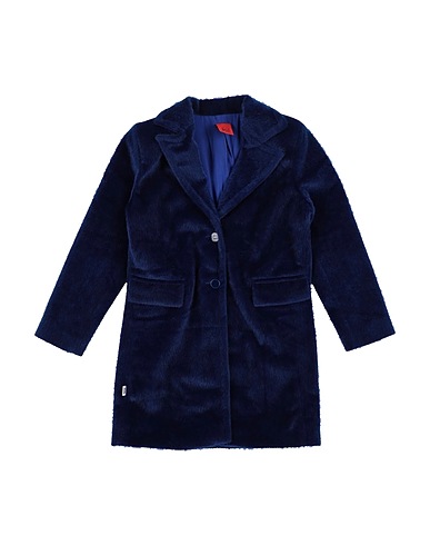 JIJIL JOLIE Teddy Coat Blu 100% Poliestere, Acrilico, Polibutilene