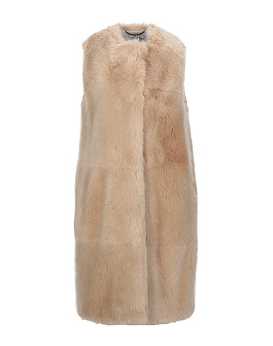 STELLA McCARTNEY Teddy Coat Beige 100% Modacrylic