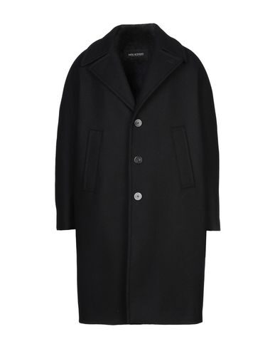 Neil Barrett Coat In Black