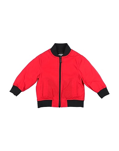 DSQUARED2 Shell  jacket Red 100% Polyester, Elastane