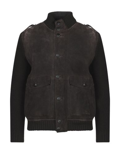 Archivio Privato Gallotti Leather Jacket In Dark Brown