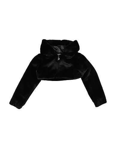 MISS BLUMARINE Teddy Coat Black 100% Polyester