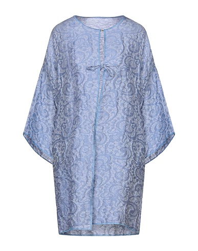 KITON Full-length jacket Pastel blue 100% Polyester